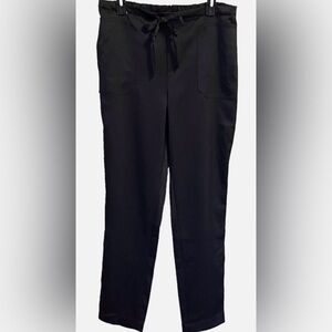 Chico’s Black Label Tie-Waist Slim Pants Black Medium M